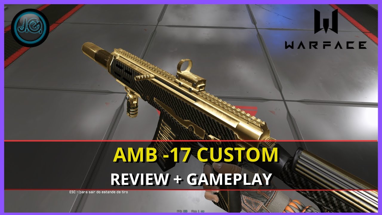 WARFACE - AMB -17 CUSTOM - REVIEW + GAMEPLAY