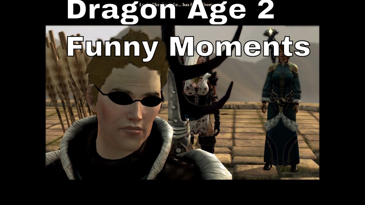 Dragon Age 2, подборка забавных моментов