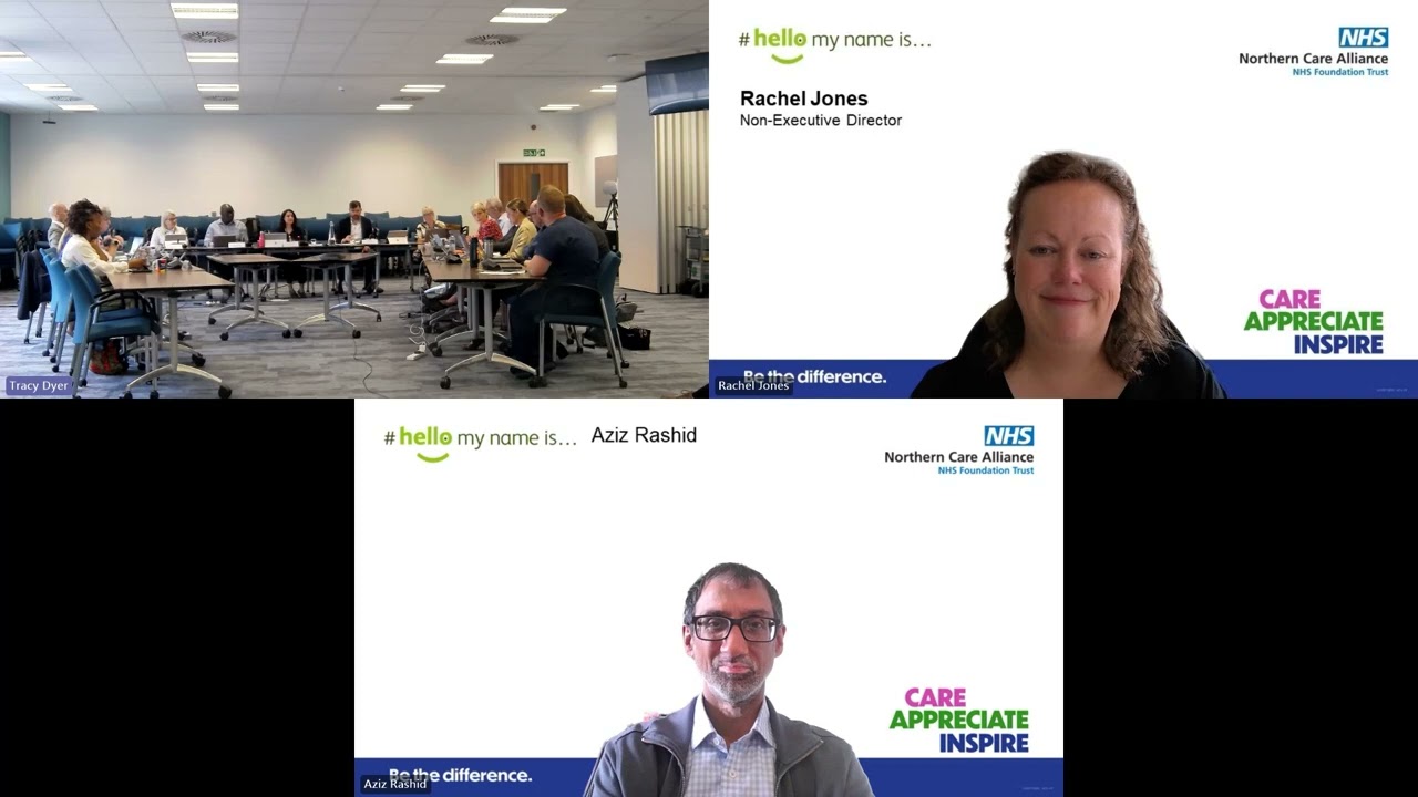 May 2025 - Northern Care Alliance NHS Foundation Trust Meeting of the Board of Directors