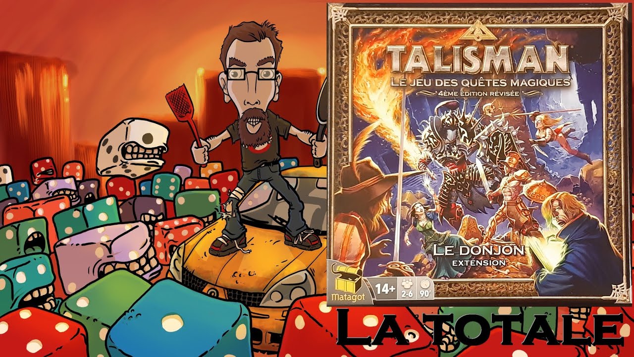 Talisman le donjon (extension) : matériel + règles (boîte reçue)