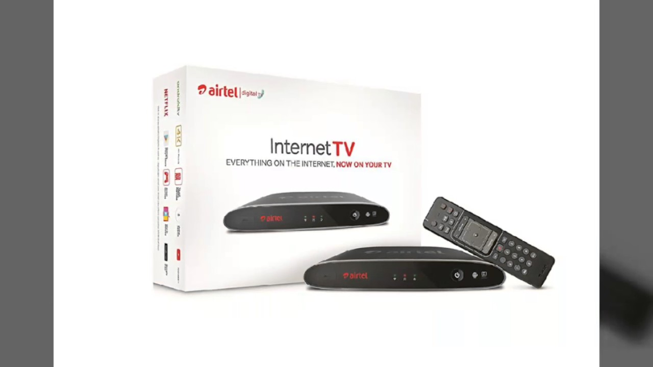 airtel internet tv set top box specification