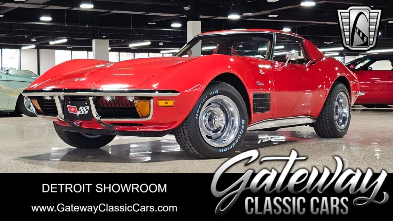 1972 Chevrolet Corvette Gateway Classic Cars Detroit #2221 DET