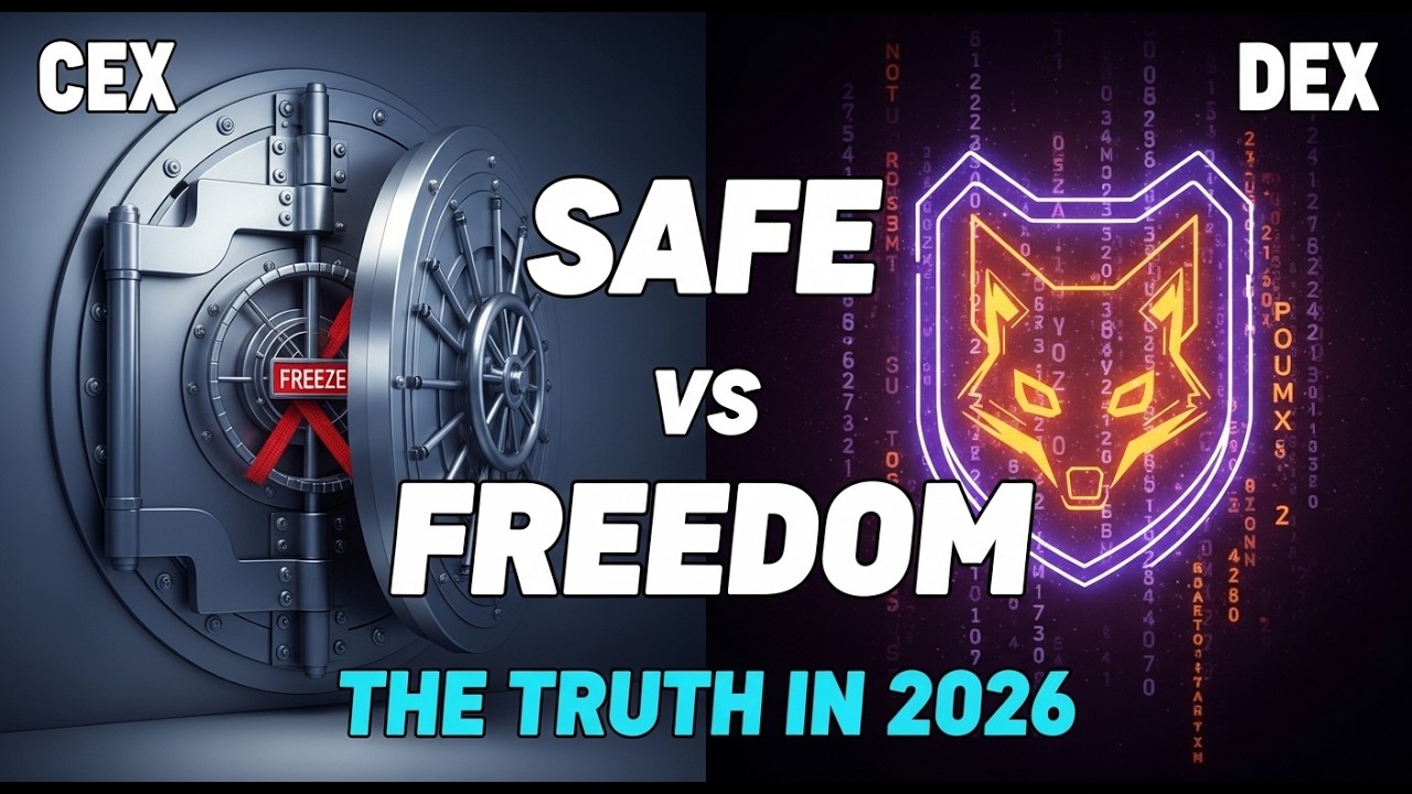 CEX vs DEX in 2026: Where is Your Money Actually Safe?
