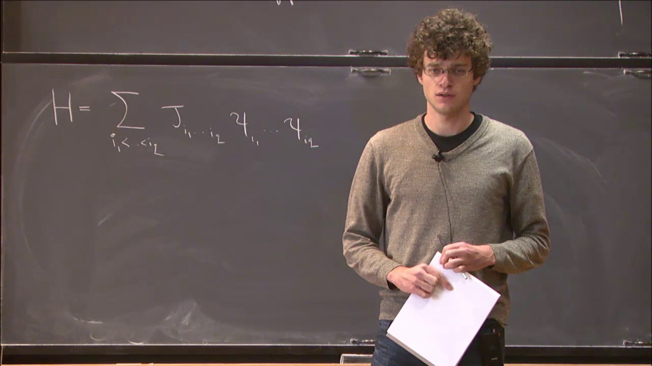 The Sachdev-Ye-Kitaev quantum mechanics model, black holes, and random matrices - Douglas Stanford