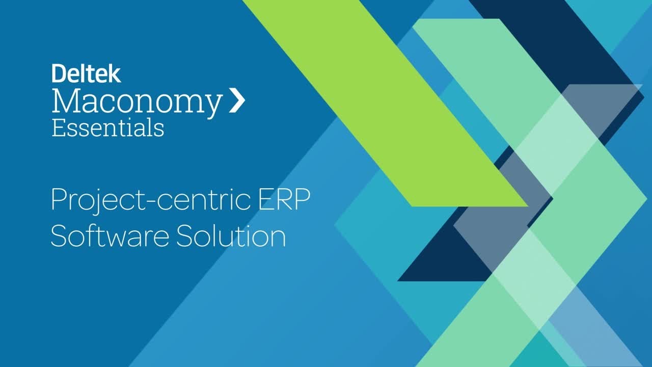 Maconomy Essentials: Powerful ERP Software Built for Small Business