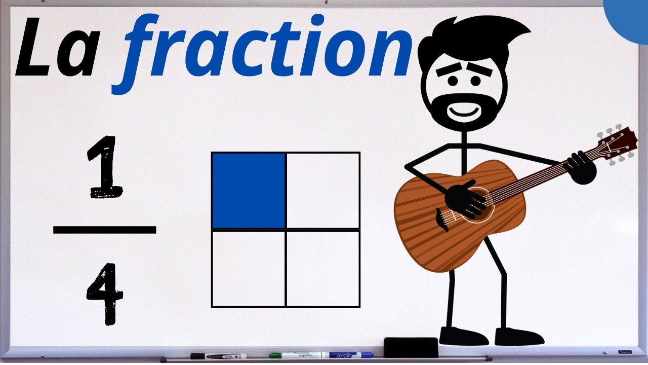 Les fractions en chanson &ndash; Num&eacute;rateur et d&eacute;nominateur | Un prof et sa guitare
