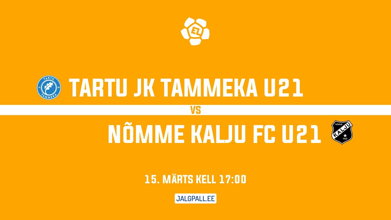 Tartu JK Tammeka U21 - Nõmme Kalju FC U21 | Esiliiga 2025