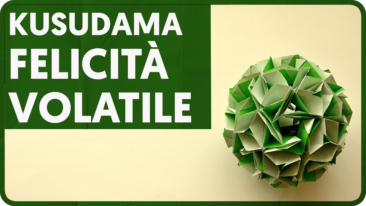 Origami Felicit&agrave; Volatile (Andrey Hechuev)