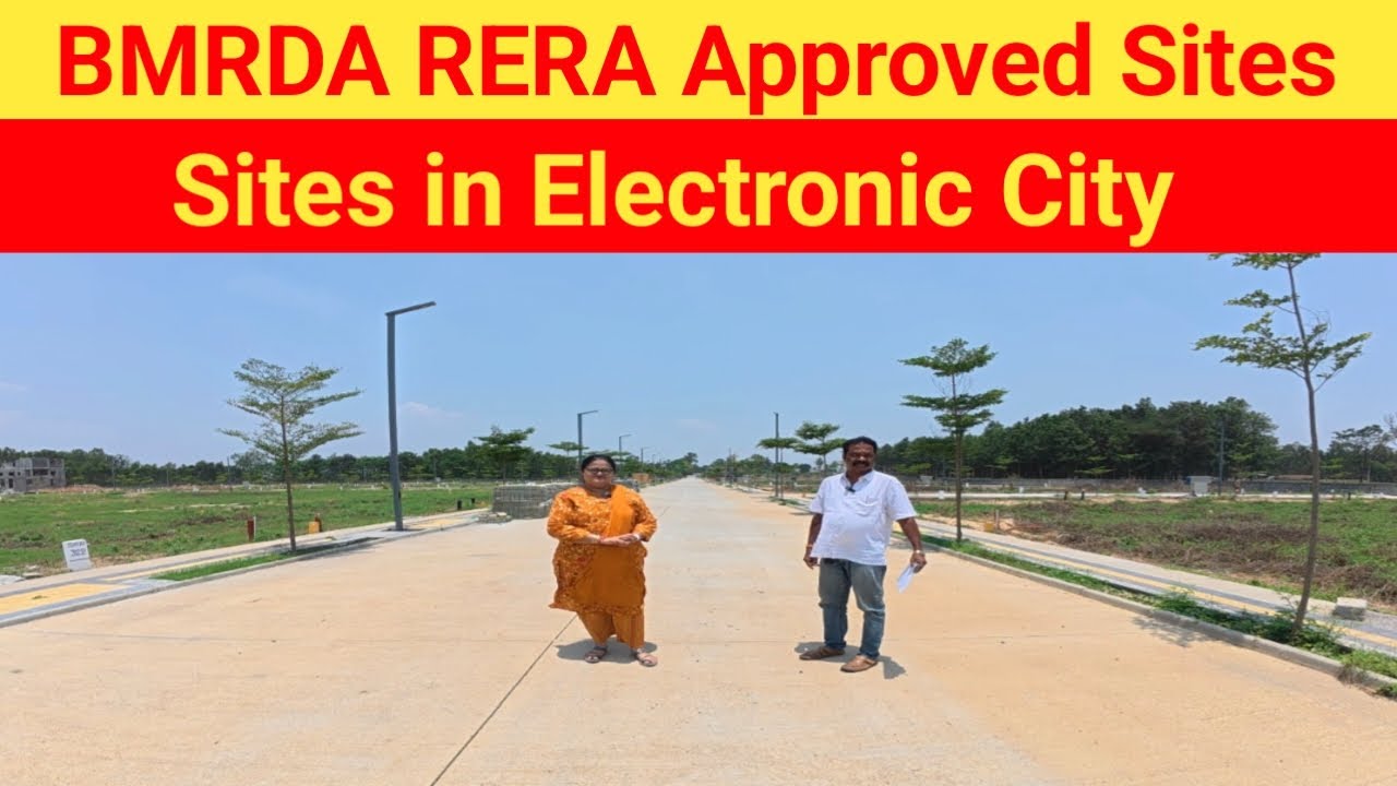 BMRDA RERA Approved sites for sale in Electronic City l Plots for sale l Sites for sale in Bangalore