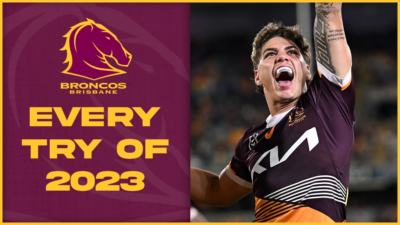 NRL Highlights | Every Brisbane Broncos try of the 2023 season | NRL