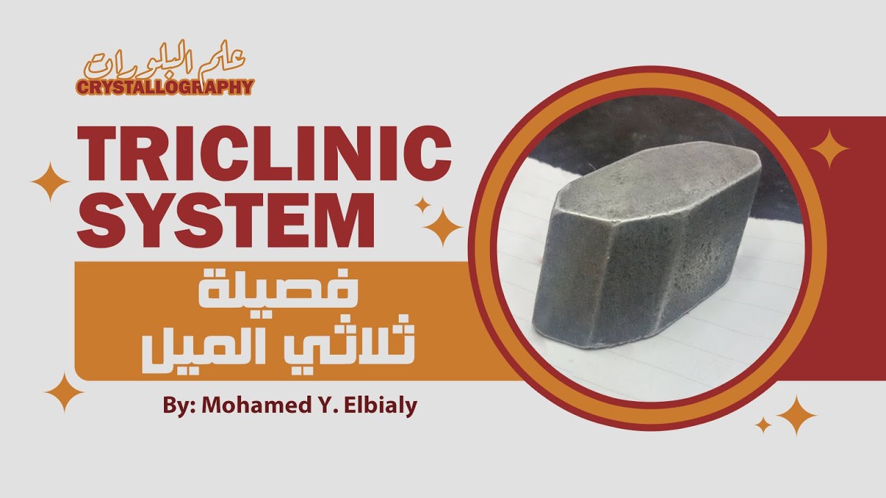 Triclinic System | فصيلة ثلاثي الميل