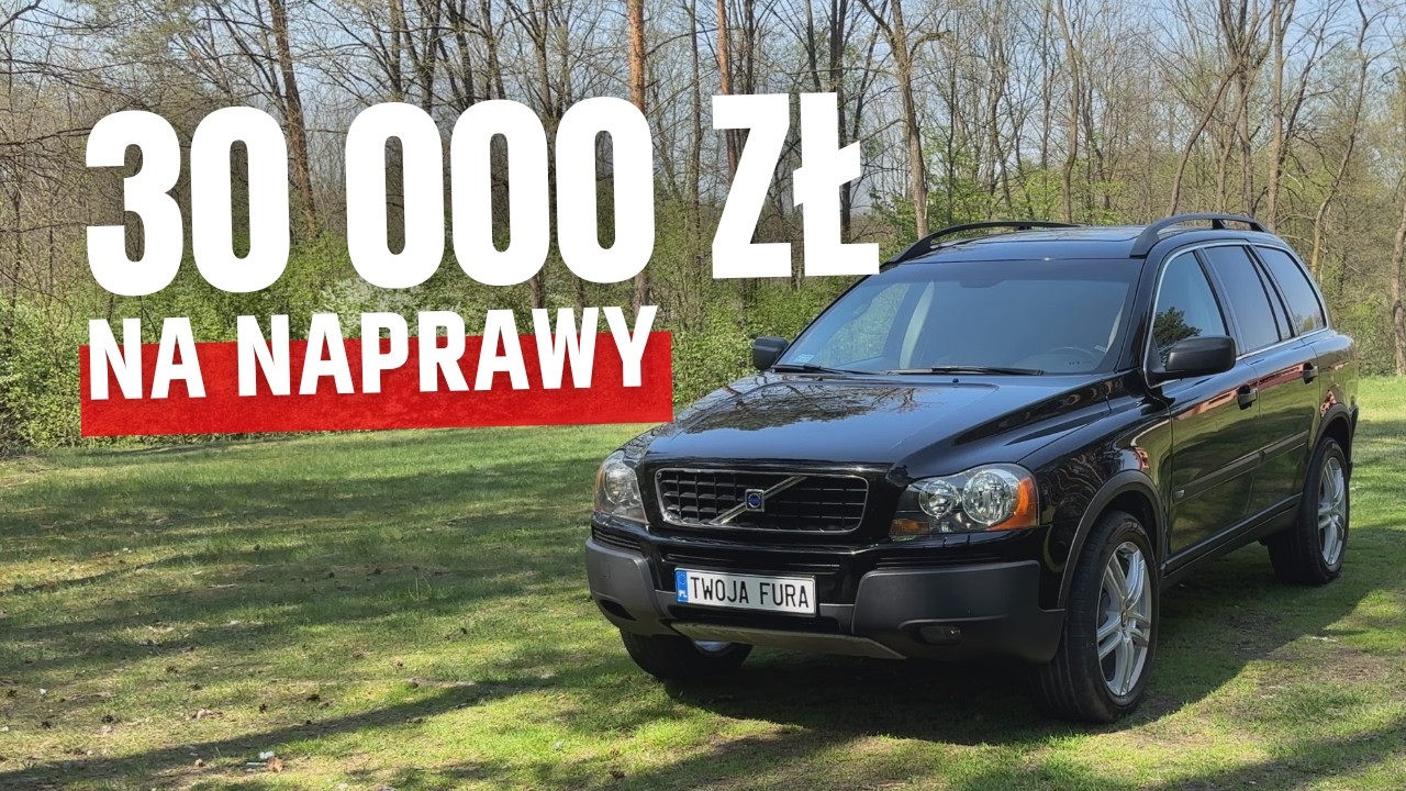 Volvo XC90 I po 8 latach – realne koszty utrzymania 20-letniego SUV-a