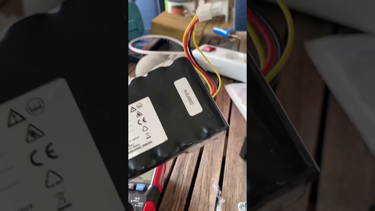 Större batteri till Automover (Larger battery Automower)