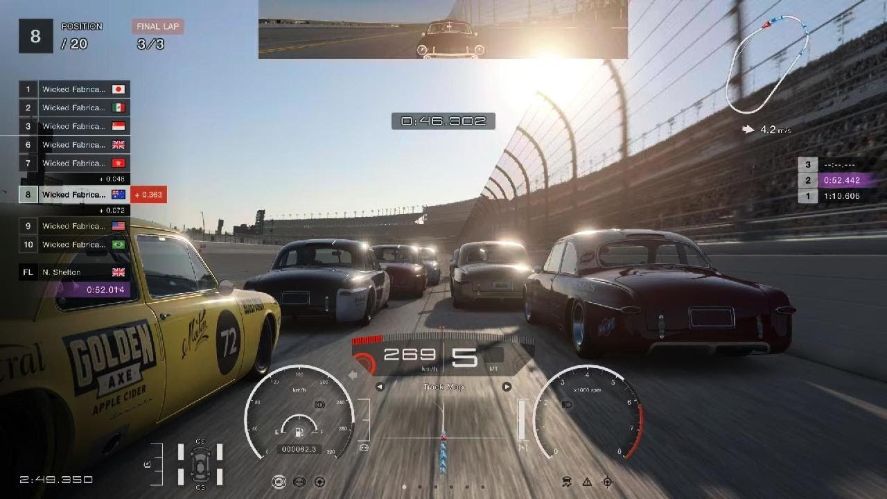GT7 vs Reggie in Wicked GTs at Daytona