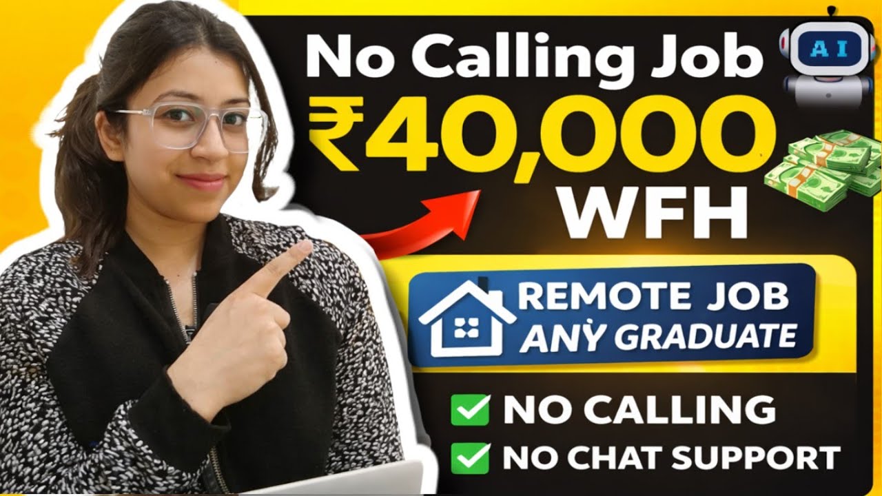🔥 WORK FROM HOME JOBS 2026 | 150+ Hiring 😱 Any Graduate | Freshers Can Apply 💻✨