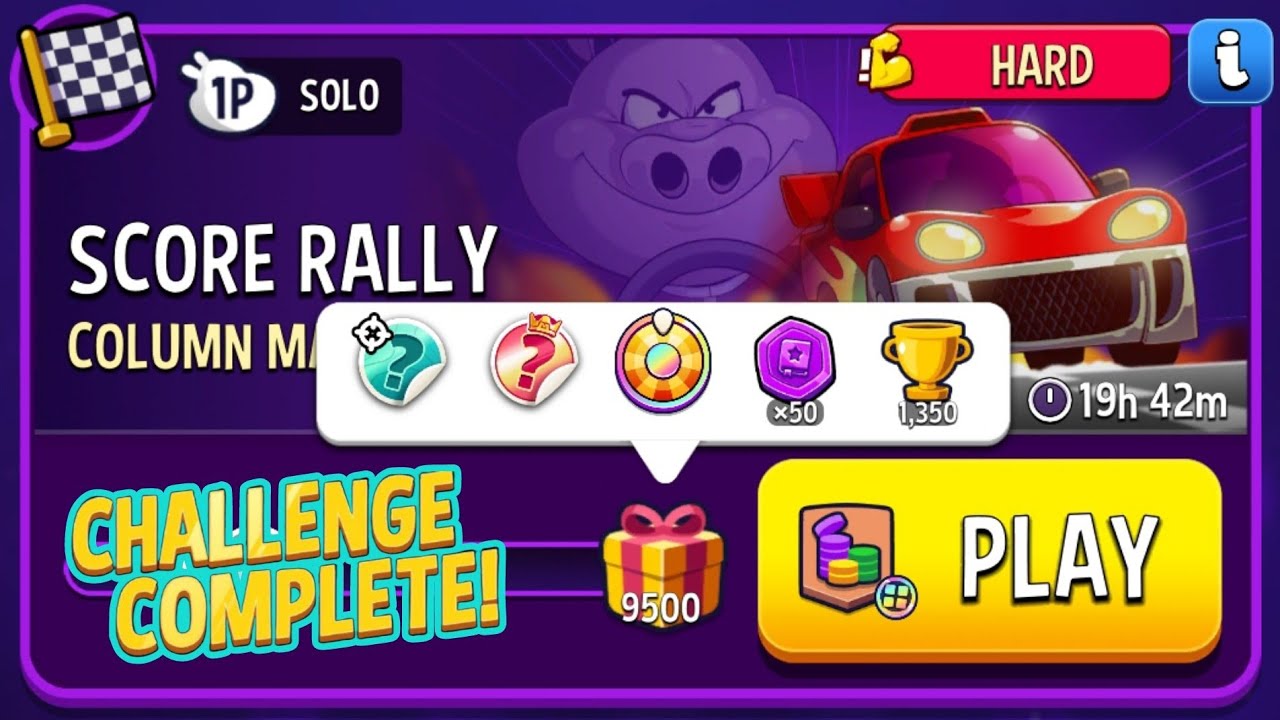 Column Mania Square Matches Match Masters Solo Challenge Score Rally 5 Moves Score 9500