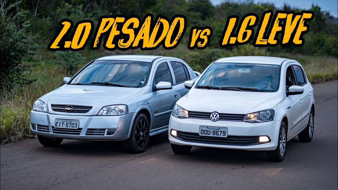 ASTRA 140CV VS GOL 1.6 SERÁ O ASTRA O REI DOS ASPIRADOS?