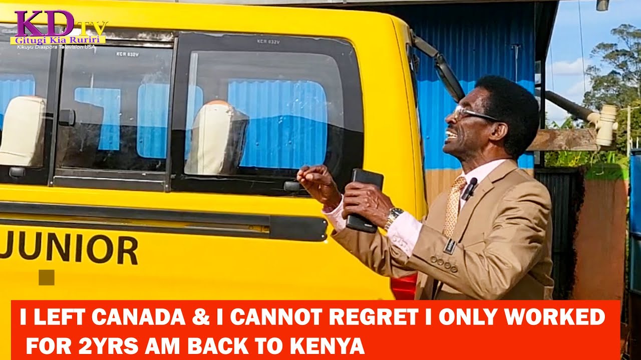 I LEFT CANADA AFTER 2YRS AND I CANNOT REGRET!! NO ONE COULD BELIEVE  AM NOW BACK TO KENYA