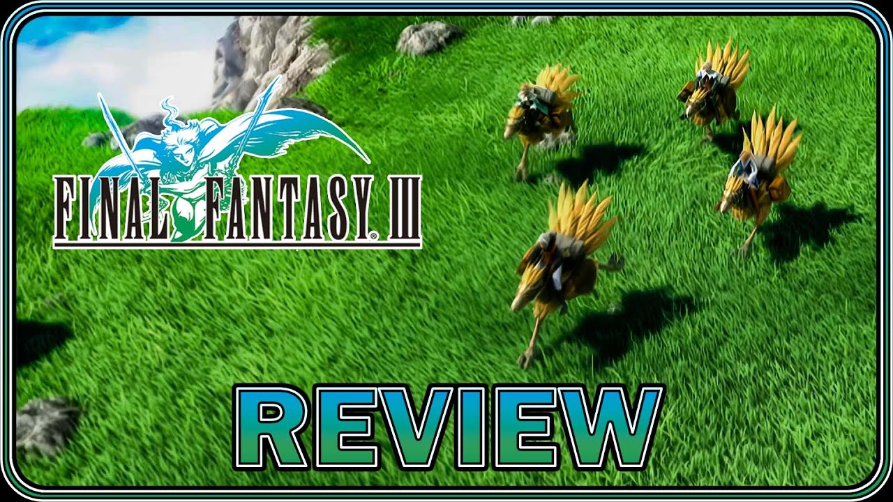 Final Fantasy 3: Pixel Remaster &mdash; Обзор одним дублем
