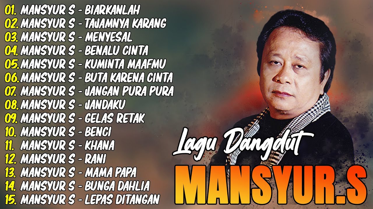 Mansyur S 🍓 Kumpulan Lagu Dangdut Lawas Terbaik Mansyur S | Full Nostalgia Original ✨