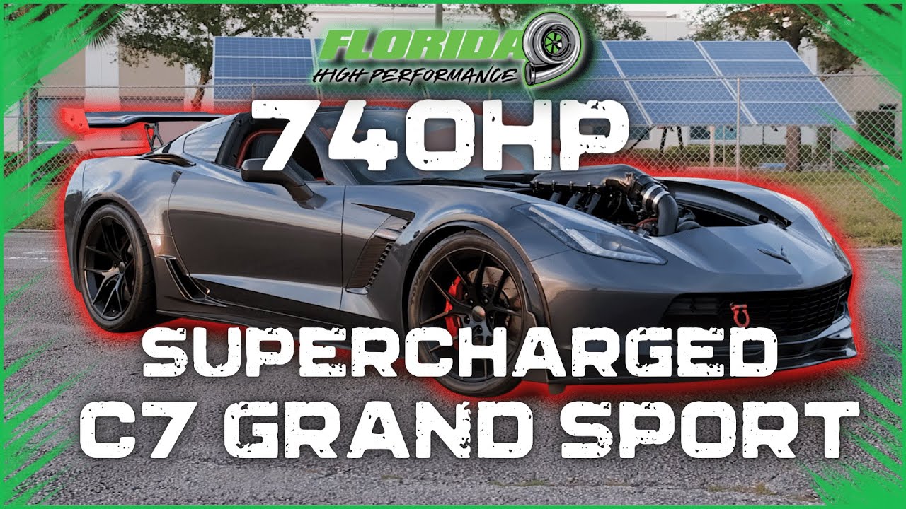 740-сильный турбонаддувный C7 Corvette Grand Sport