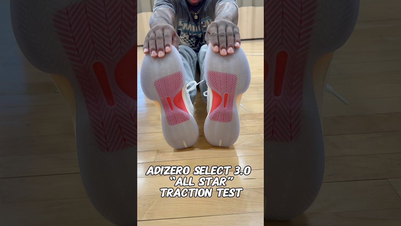 ADIZERO SELECT 3.0 TRACTION TEST🛝
