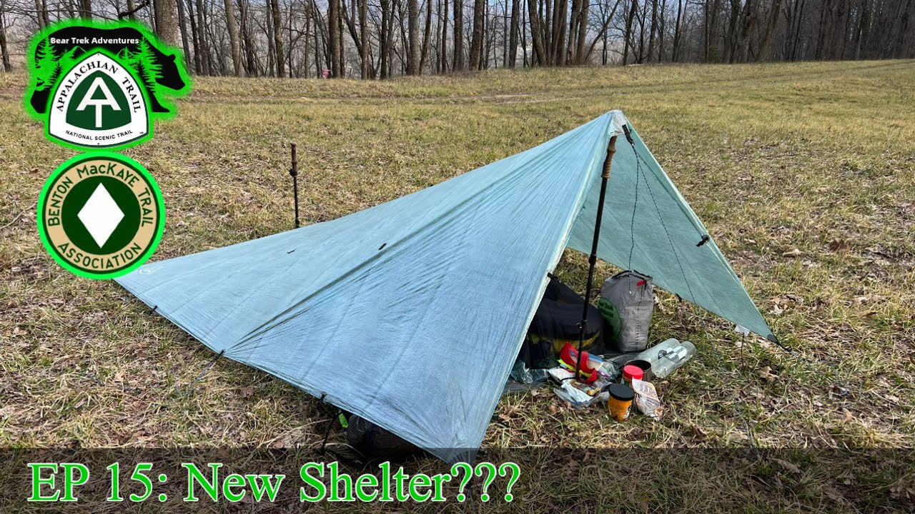 EP 15 | BMT - New Shelter??? | Appalachian Trail 2022 Thru Hike #bamatobaxter