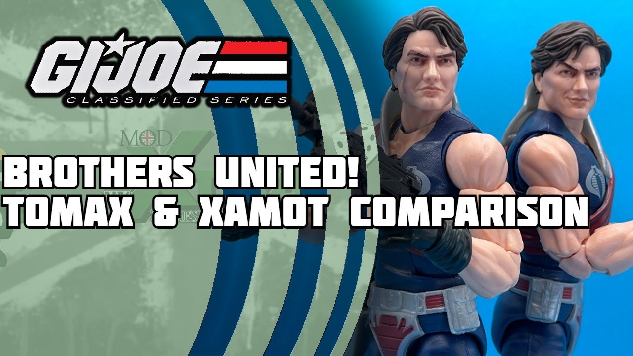 GI Joe Classified | BROTHERS UNITED | Tomax & Xamot Comparison