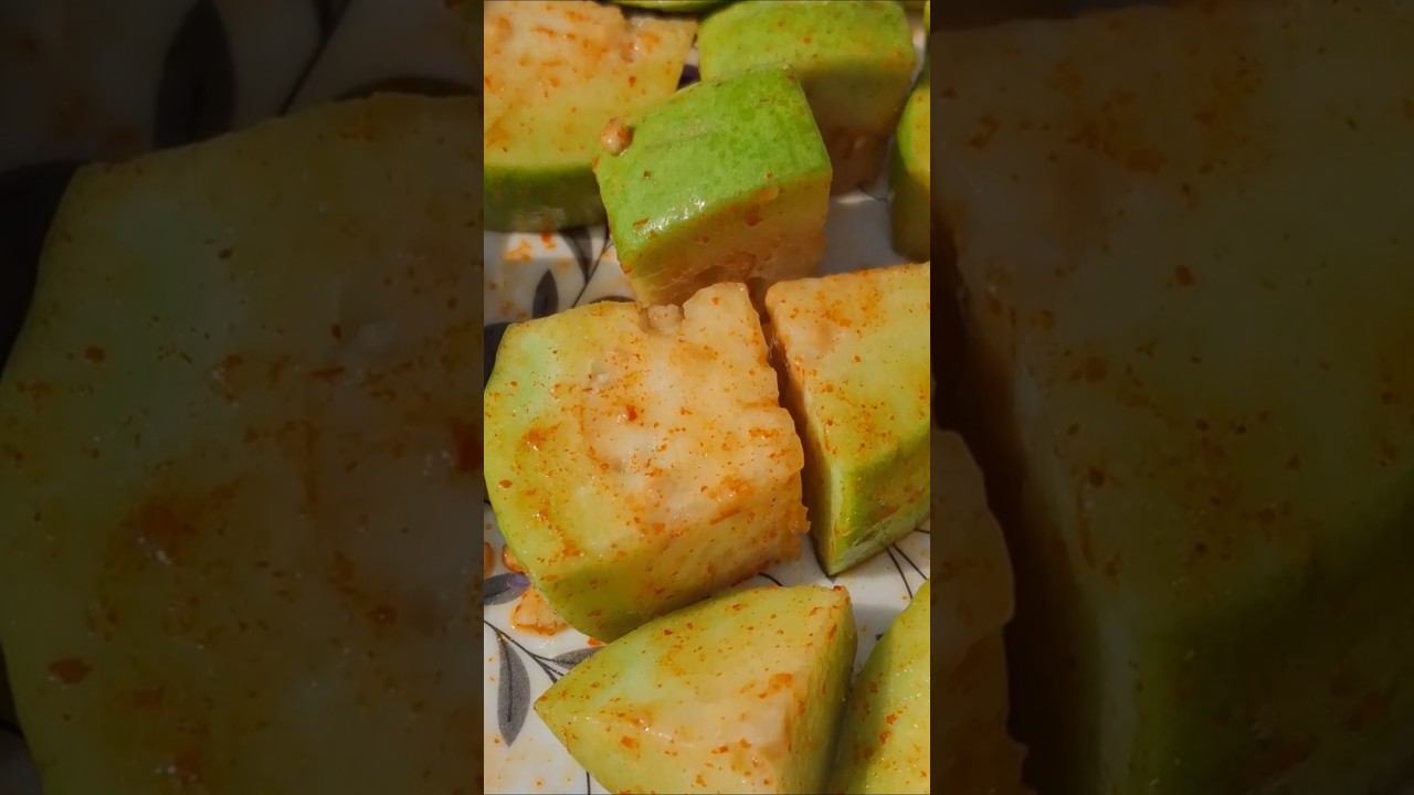 Guava pickle #shorts #video #village #fruit #foryou