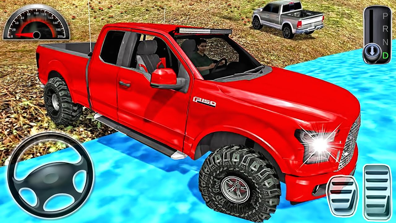 Offroad Pickup Truck Racing - Hill Climb 4x4 Jeep Drive Simulator - Best Android GamePlay