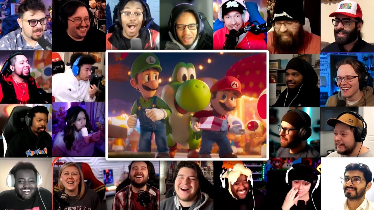 The Super Mario Galaxy Movie - Yoshi First Look Official Reaction Mashup