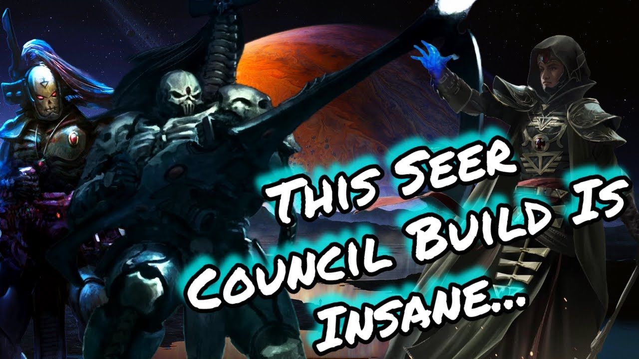 This Aeldari Seer Council Build Is CRAZY!!-
