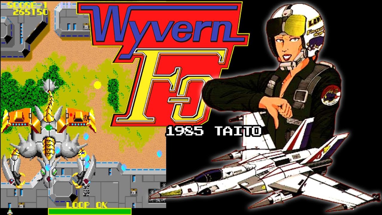 ワイバーンF-0  1985 TAITO Arcade