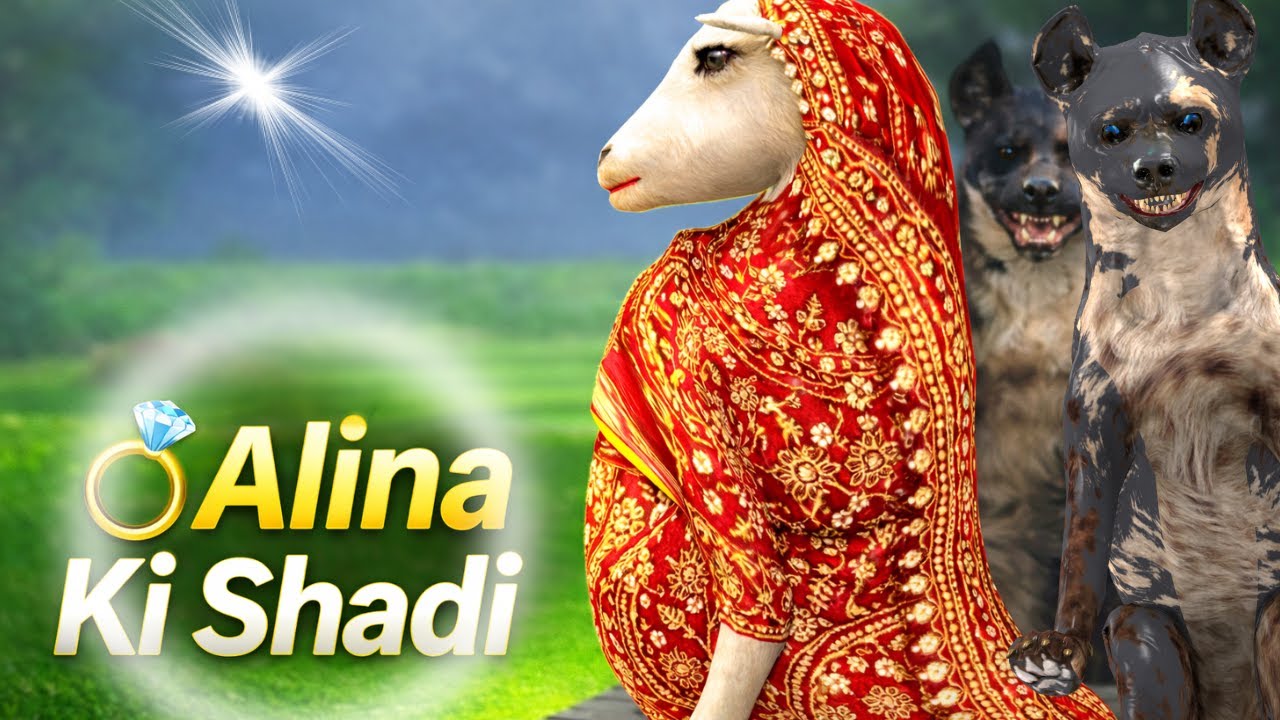 अलीना की शादी  | Animals Stories | Hindi Stories | Hindi Kahaniya | Jungle Story | Animation