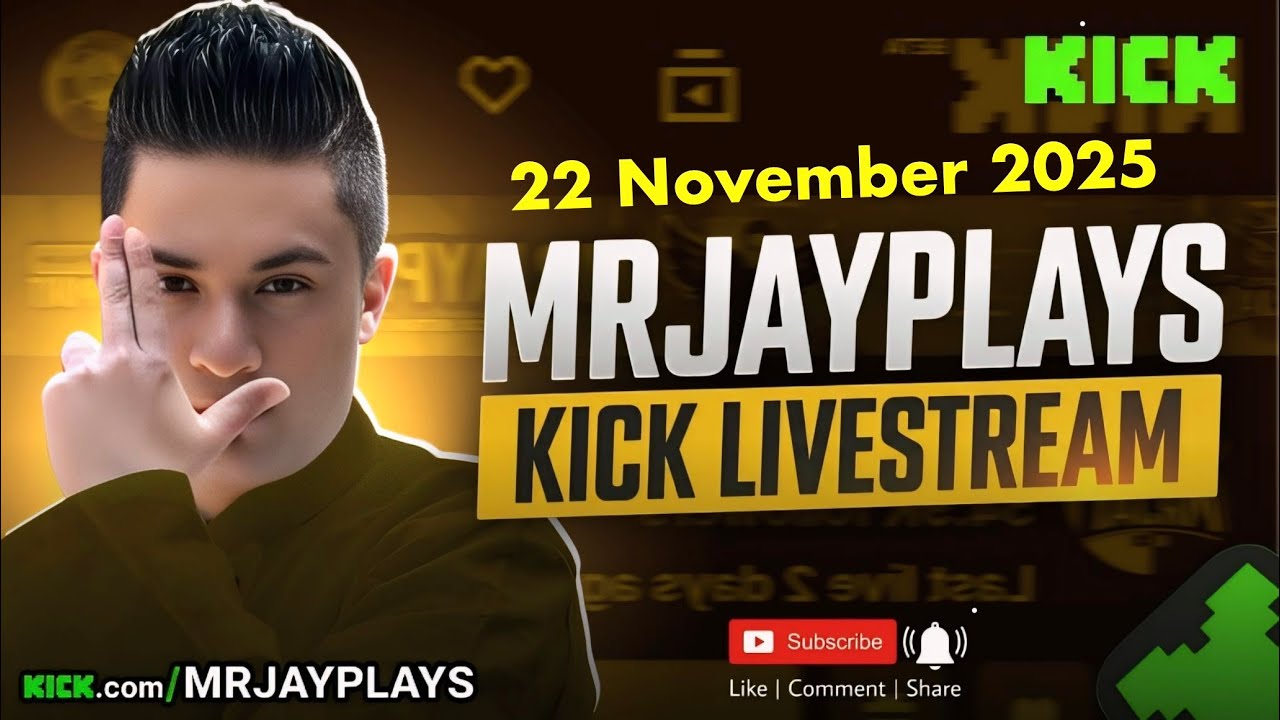 🔴LIVE - MrJayPlays Kick Livestream (22 November 2025)