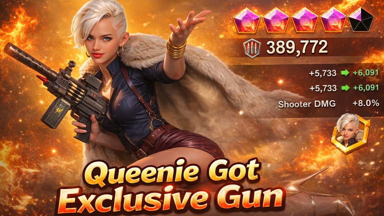 Queenie Got Exclusive Gun in Last Z: Survival Shooter