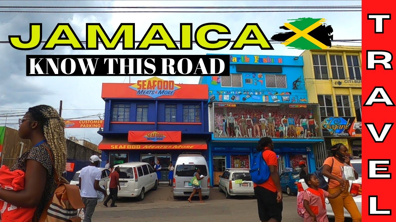 Driving in Jamaica , Santa Cruz Town Saint Elizabeth to Mandeville Town Manchester 2022