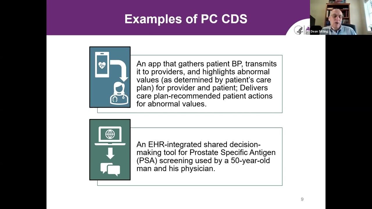 Lessons Learned From Real-World Applications of Patient-Centered Clinical Decision Support (Webinar)