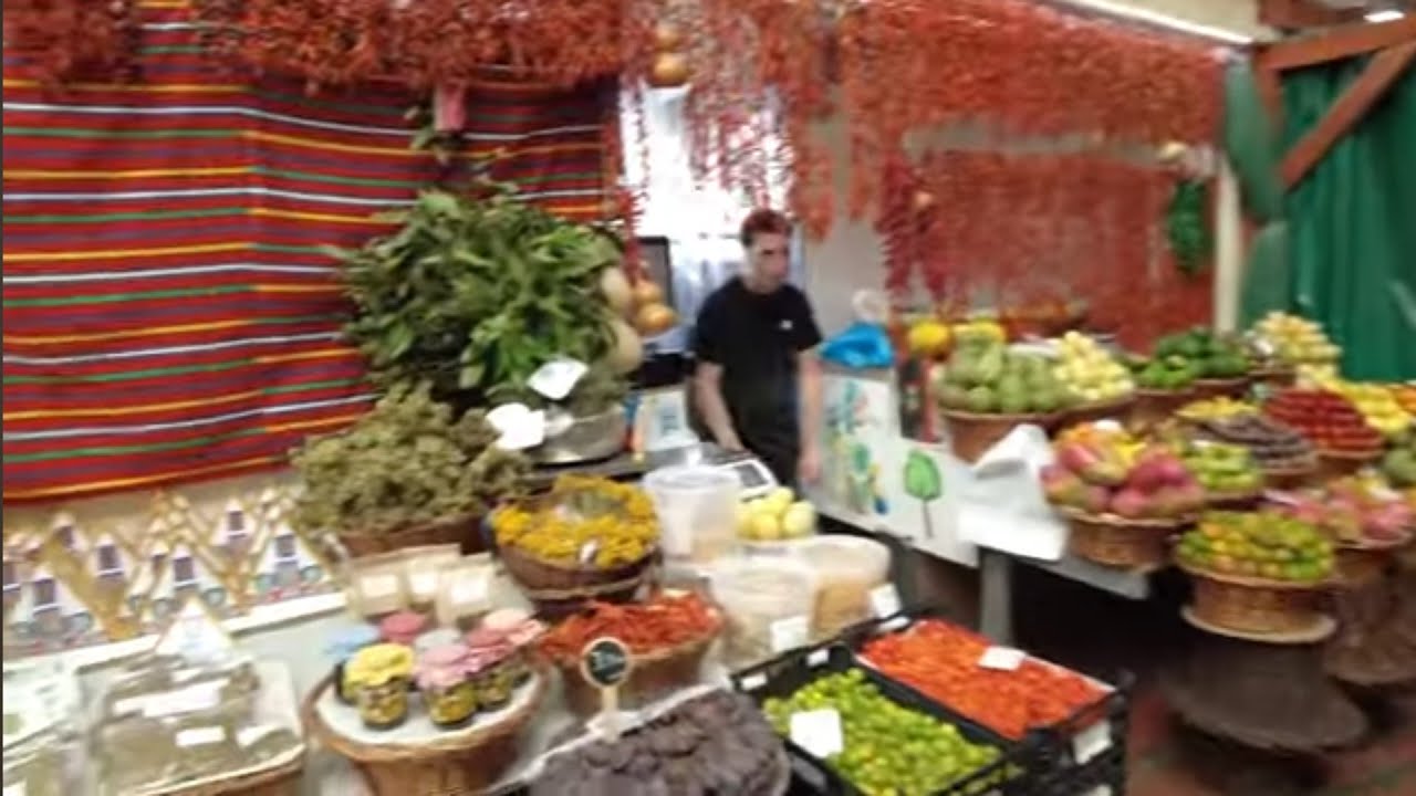 Funchal MADEIRA Market Unbelievable Deals At The End.......