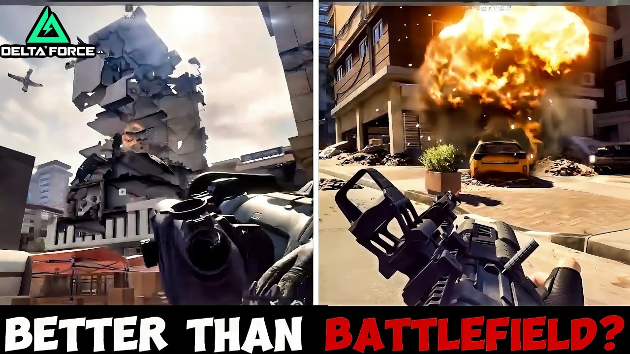 Delta Force NEW DESTRUCTION is Better than Battlefield 6?