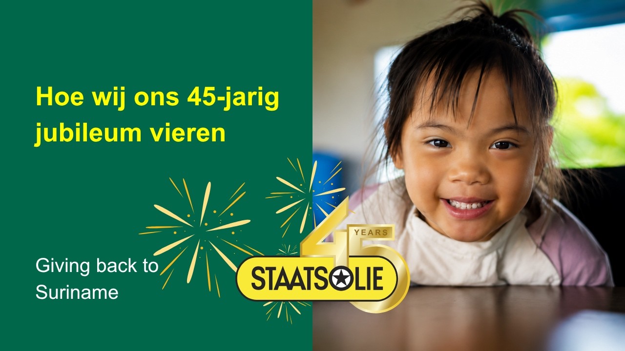 Staatsolie 45 jaar gemeenschapsprojecten