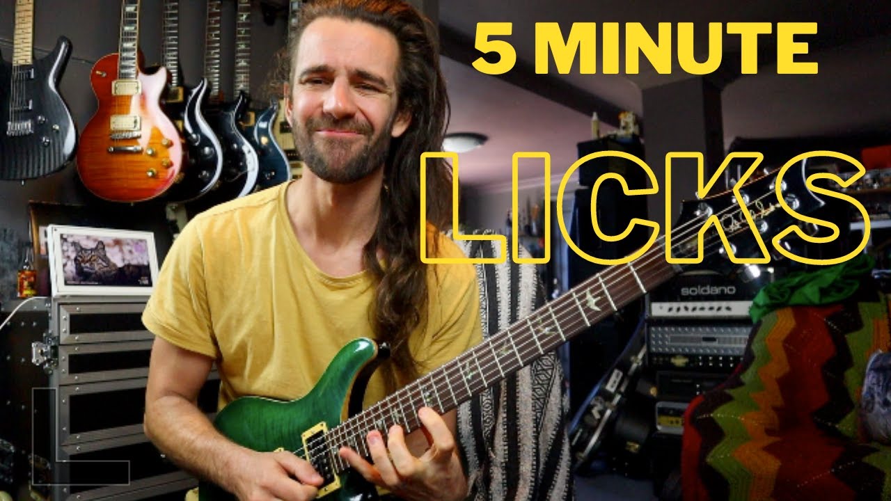 5 Minute Licks - Big Stretch Legato