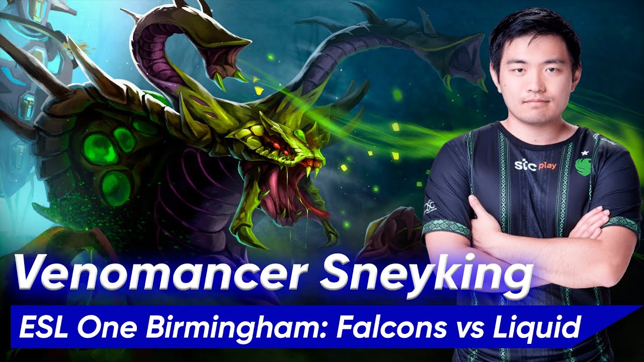 🐍 Sneyking VENOMANCER SUPPORT 5 Pos | Dota 2 7.35d Pro Gameplay