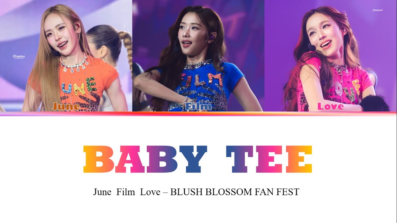 Baby Tee - June Film Love | Blush Blossom fan fest