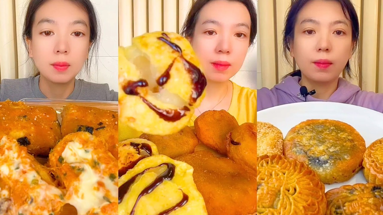 Traditional Chinese Homemade Food Eating Show | Buns Noodles & Desserts Mukbang #144