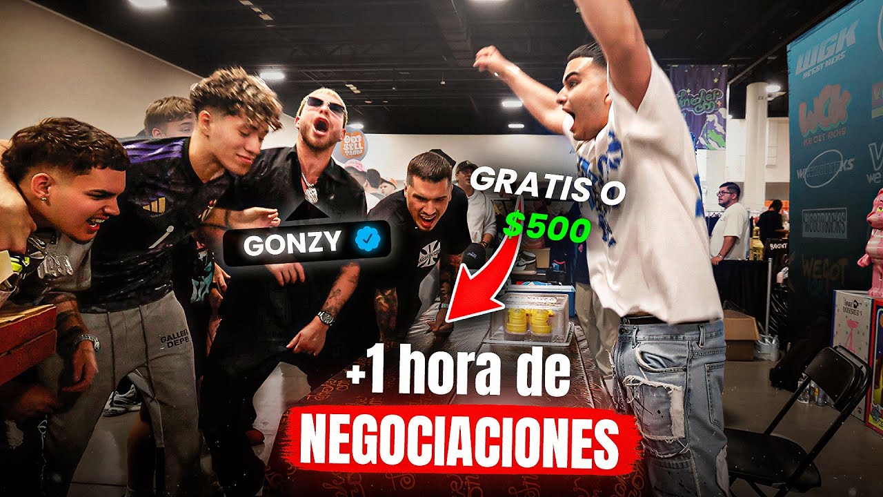  ¡COMPRANDO TENIS en SNEAKERCON a FAMOSOS! +$5.000 en Tenis