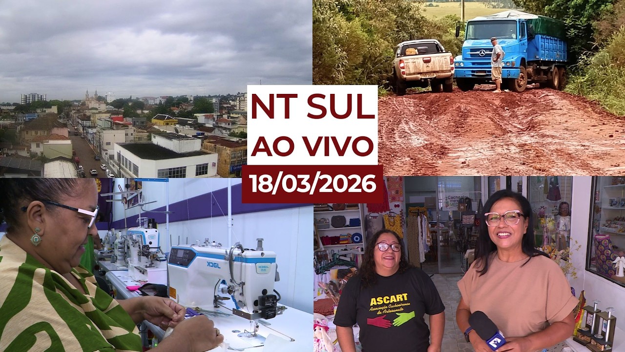 NT SUL AO VIVO 18-03-2026 | TV NOVO TEMPO