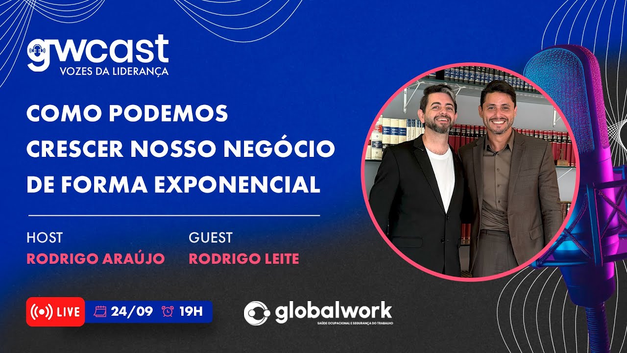 Podcast GW Cast #12 - Rodrigo Leite l Como podemos crescer nosso negócio de forma exponencial