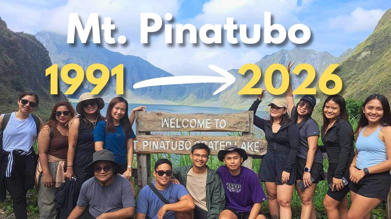 Mt. Pinatubo Erupted in 1991, Here it is in 2026