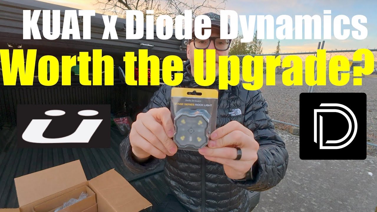 UNBOXING The Perfect Overland Lighting Setup? Diode Dynamics x Kuat Ibex Rack #camping 